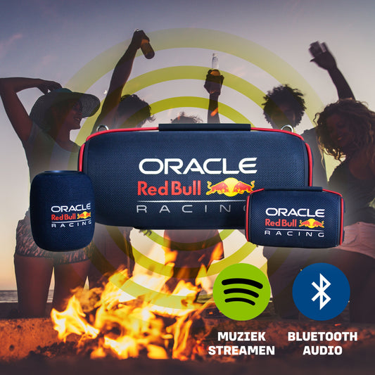 Vol gas sfeer met de Red Bull Bluetooth Speakers – tijdens én buiten de race!