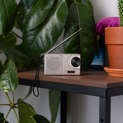 Caliber AM/FM Noodradio op Batterijen