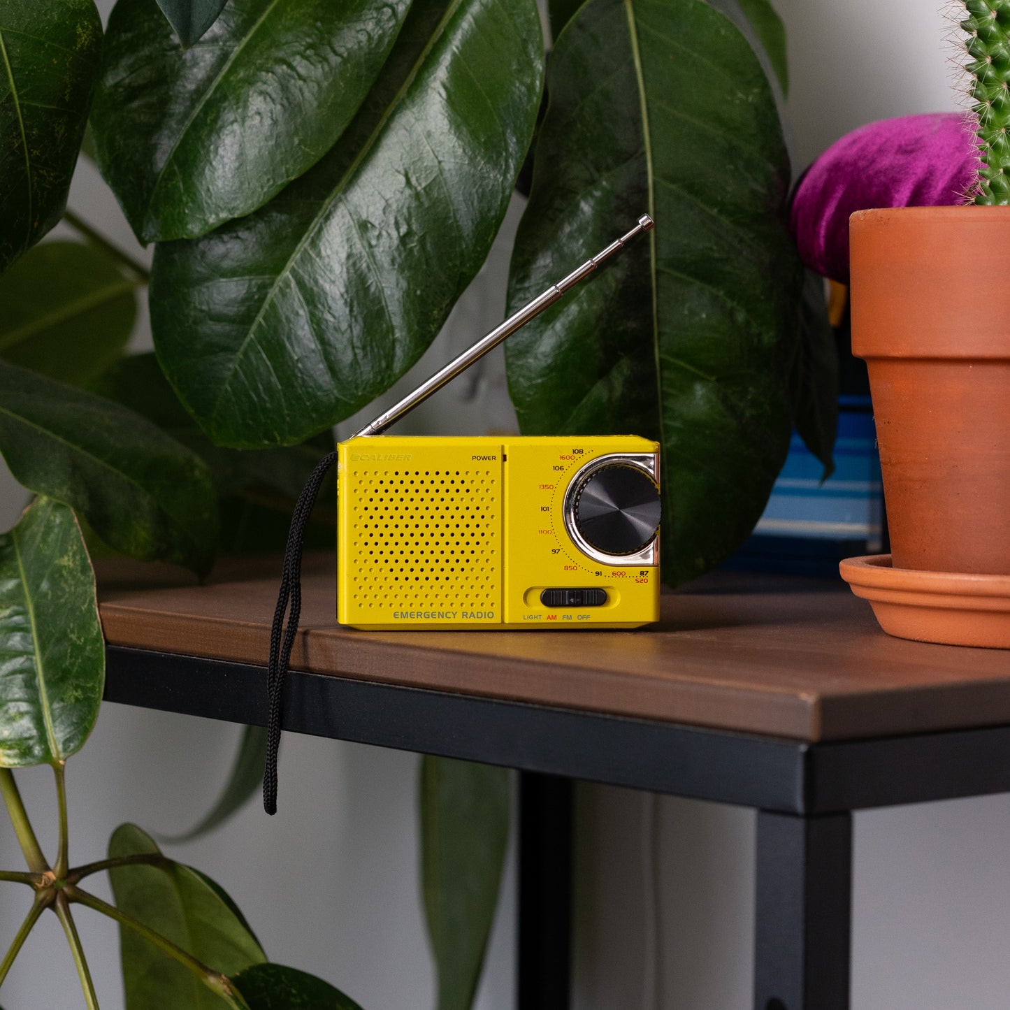 Caliber AM/FM Noodradio op Batterijen