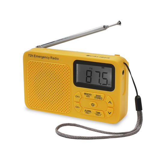 Digitale draagbare noodradio op batterijen (HPG320Y)