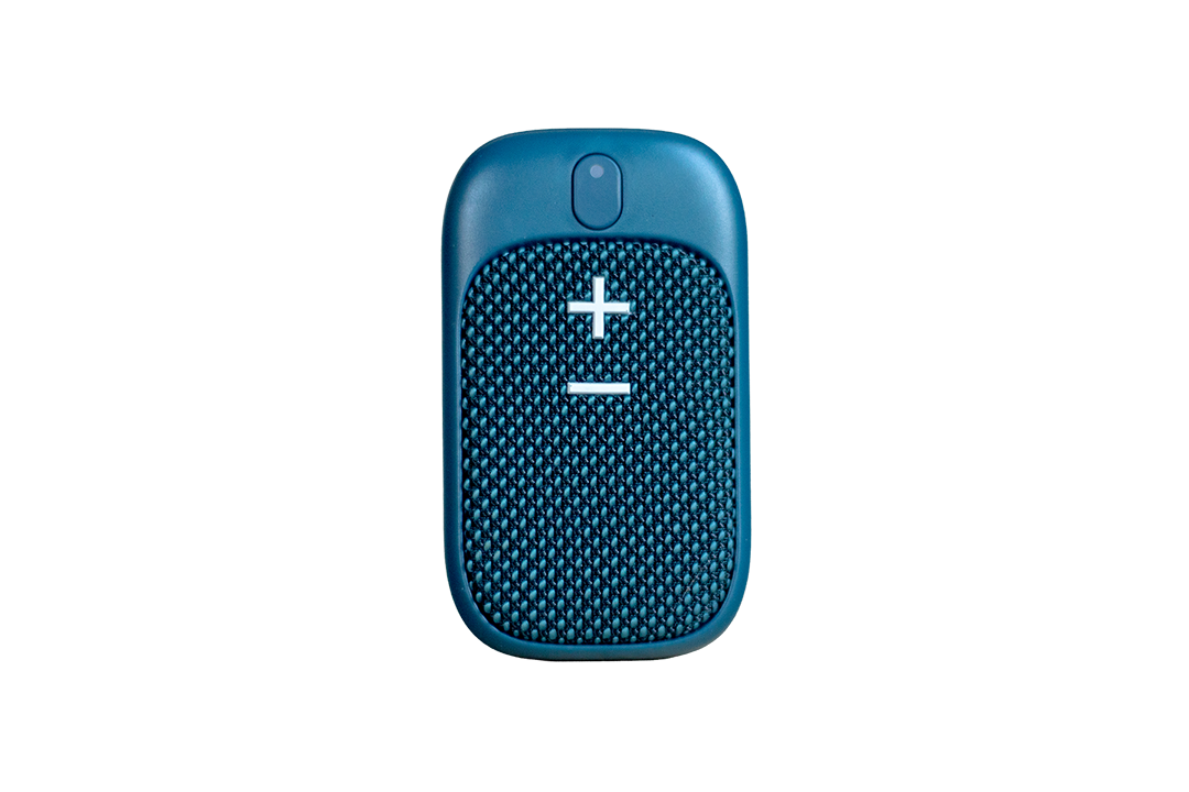 Draagbare Bluetooth speaker met clip