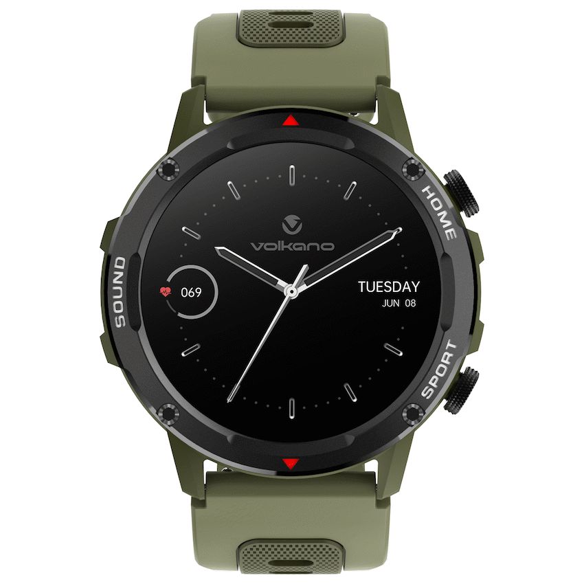 Volkano Smartwatch VK-5084 GN en of BK